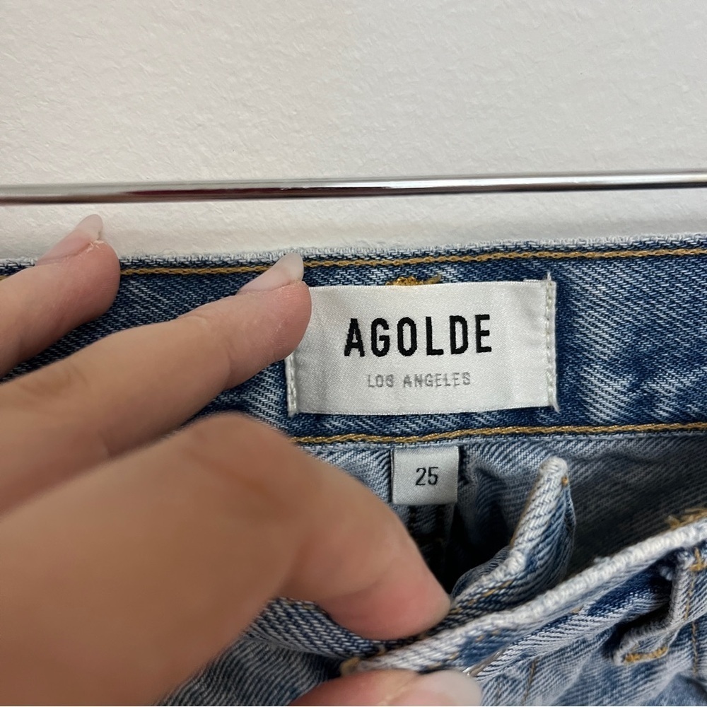 Agolde Parker Vintage Cut Off Short in Swapmeet Size 25 - Picture 5 of 8